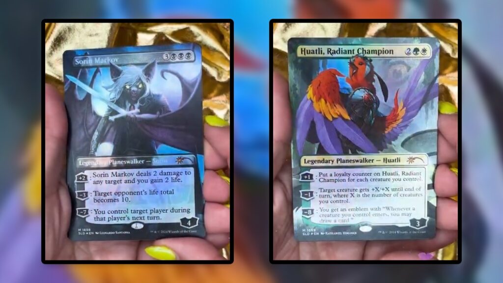 Showcase: Bloomburrow Secret Lair Sorin and Huatli