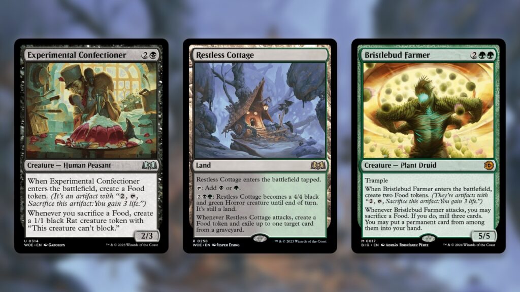 Osteomancer Adept MTG Standard Food Cards