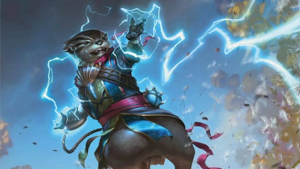 Ral, Crackling Wit | Bloomburrow | Art by Rudy Siswanto