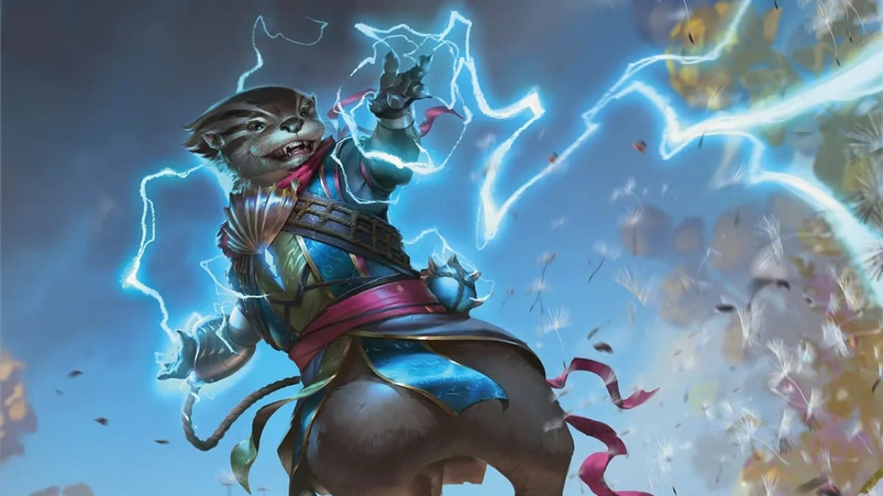 Ral, Crackling Wit | Bloomburrow | Art by Rudy Siswanto