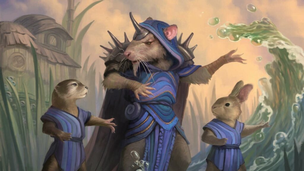 Tidecaller Mentor | Bloomburrow | Art by Irina Nordsol