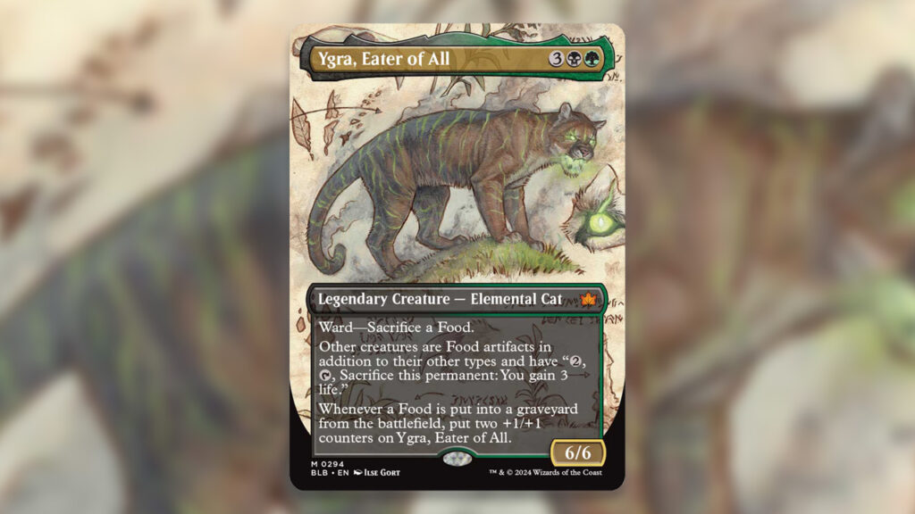 Bloomburrow Debut Spoilers Ygra, Eater of All