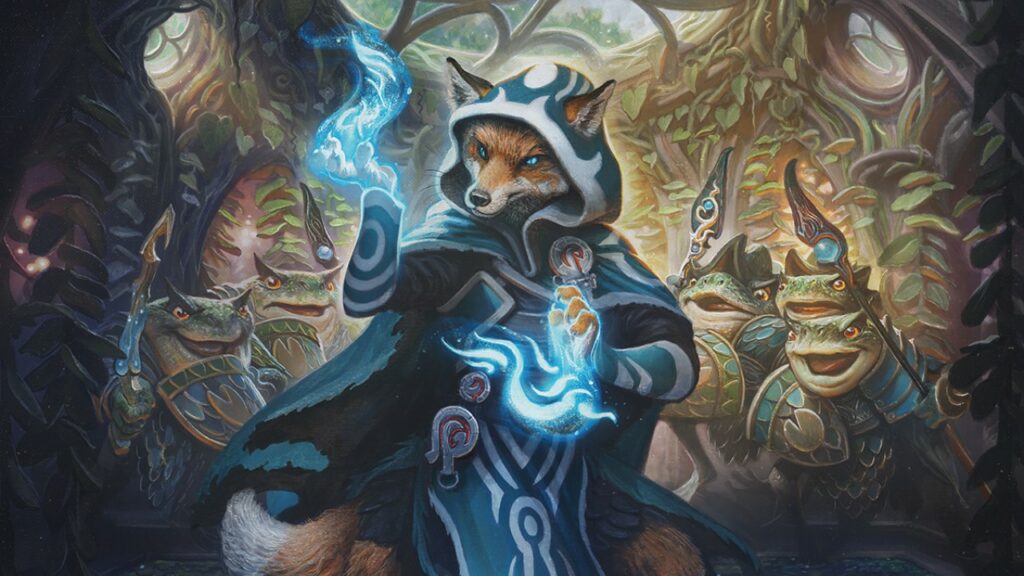 Jace, the Mind Sculptor | Bloomburrow Commander Decks | Art by Justin Gerard