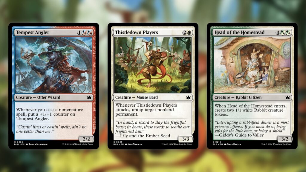 Bloomburrow Limited Problems Example Cards