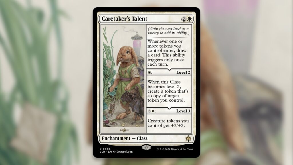 Caretaker's Talent