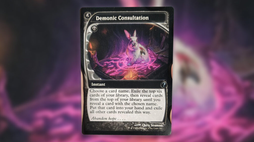 Demonic Consultation