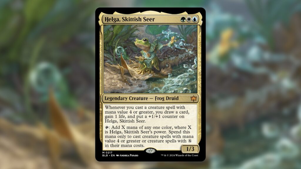 Helga, Skittish Seer MTG