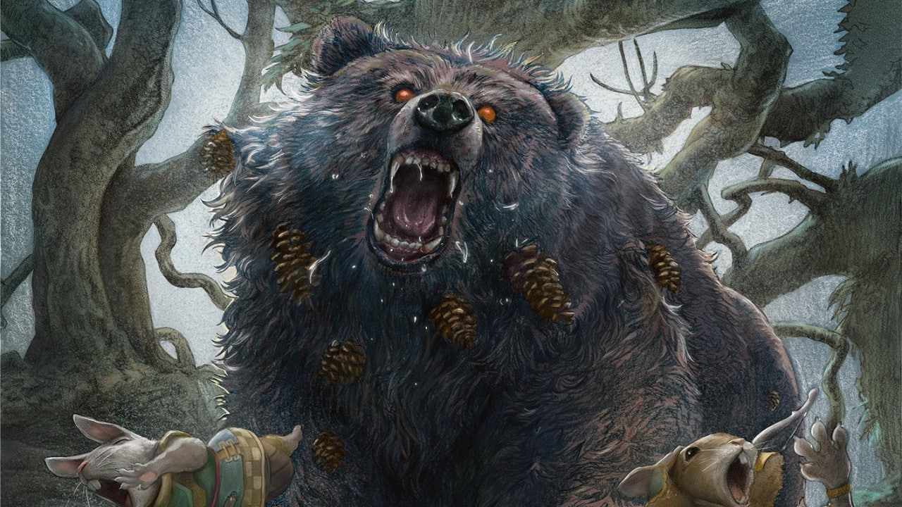 Lumra, Bellow of the Woods | Bloomburrow | Art by Mitsuhiro Arita