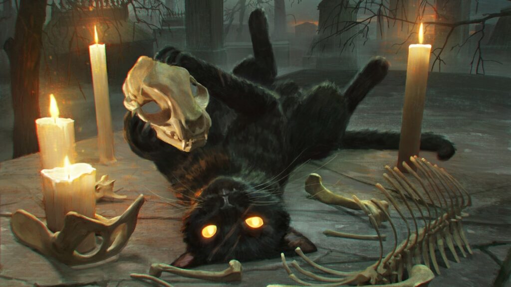 Nine Lives Familiar | Foundations | Art by Bram Sels