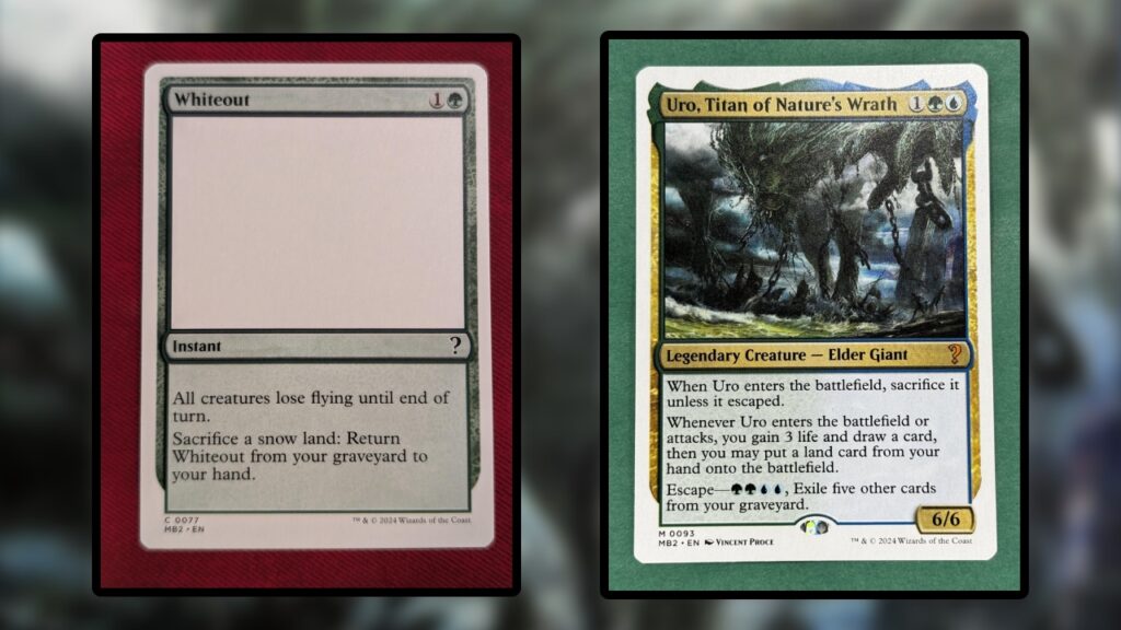 Mystery Booster 2 White Border Innovations