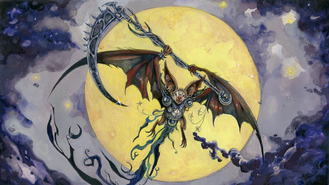 Darkstar Augur | Bloomburrow | Art by Ellie Livingston