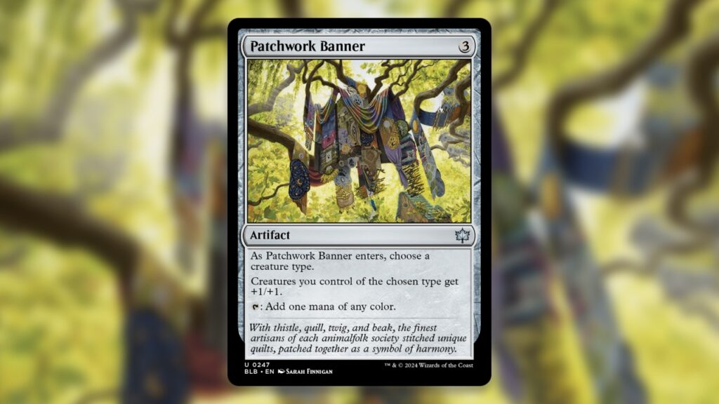 Patchwork Banner MTG