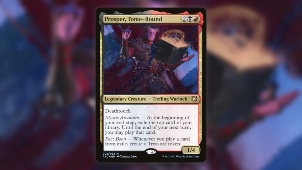 MTG Best Rakdos Commanders Prosper, Tome-Bound