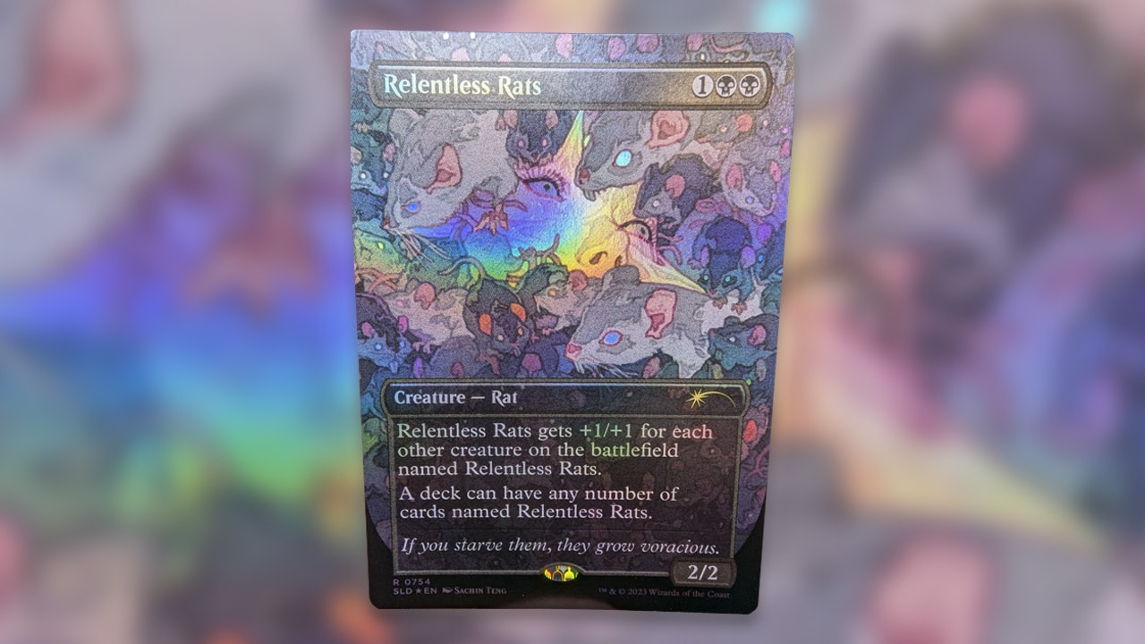 Relentless Rats Secret Lair Bonus Card
