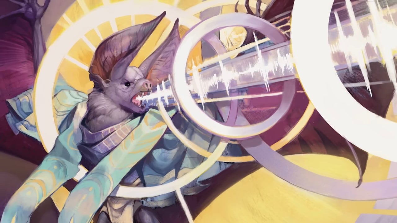 Sonar Strike | Bloomburrow | Art by Julie Dillon