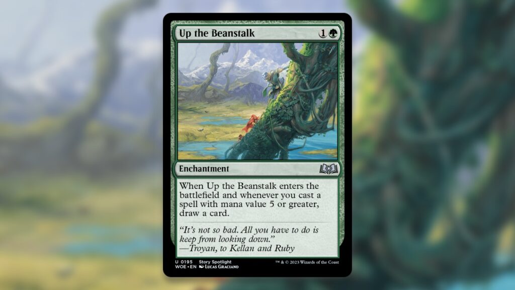 Helga Skittish Seer MTG Up the Beanstalk