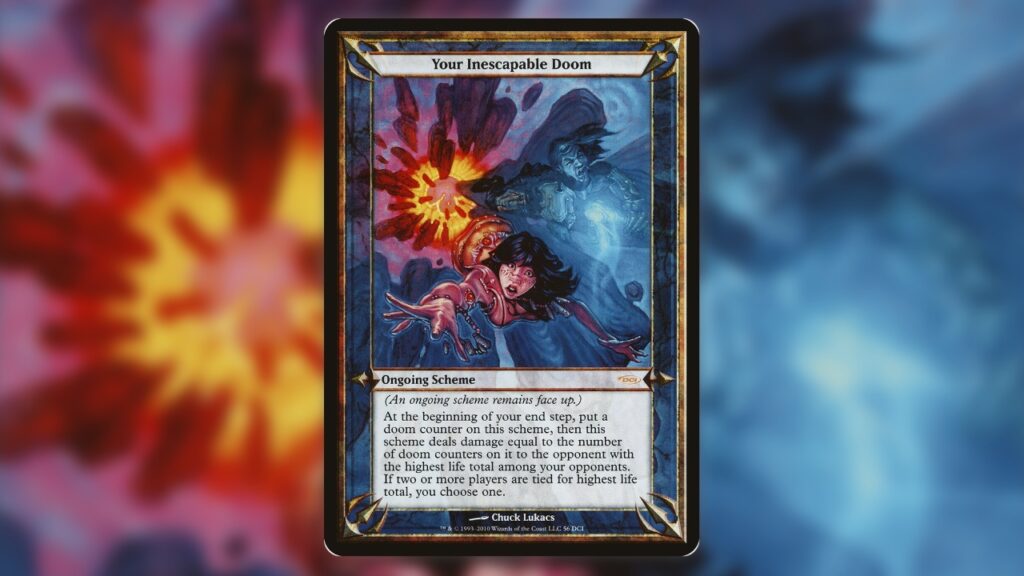 Archenemy Schemes MTG Your Inescapable Doom