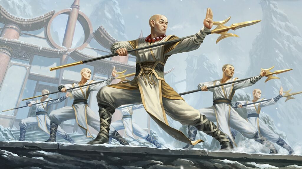 Monastery Mentor | March of the Machine | Art by Brian Valeza
