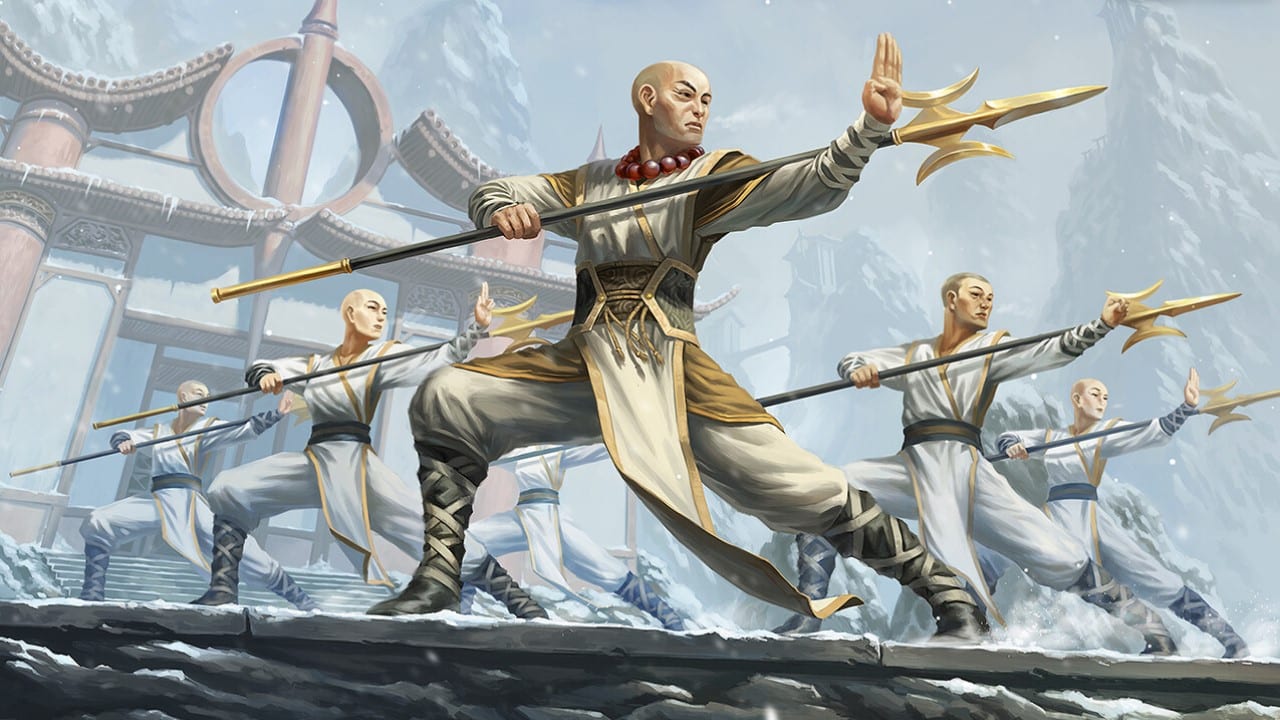 Monastery Mentor | March of the Machine | Art by Brian Valeza