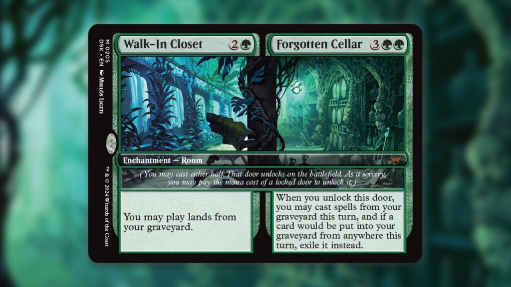 Best Rooms MTG Duskmourn Walk-In Closet Forgotten Cellar