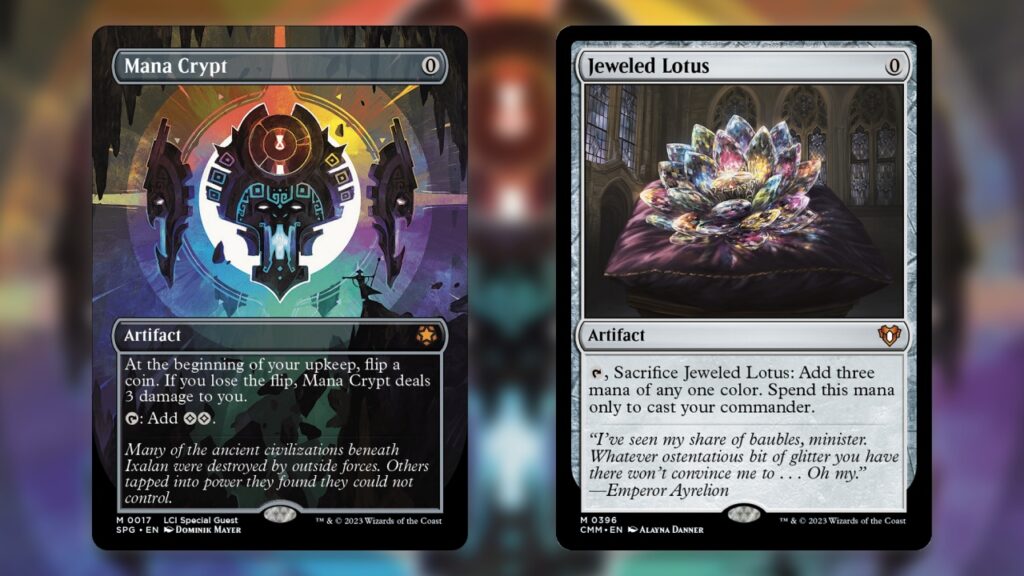 Commander Ban Timing Chase Cards