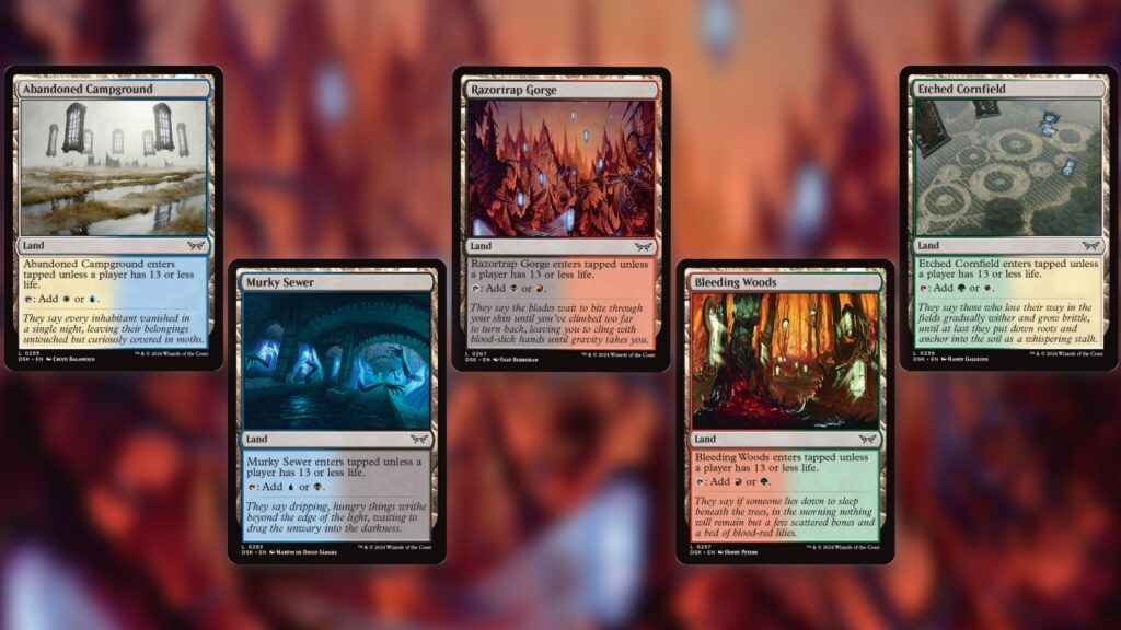 Duskmourn Dual Lands Allied