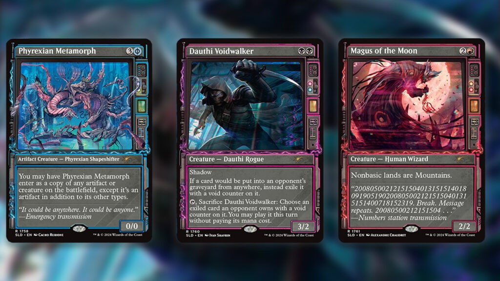 Duskmourn Secret Lairs Paranormal Frames