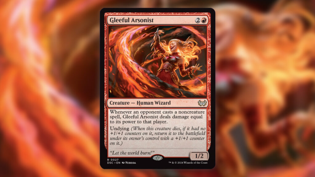 Gleeful Arsonist