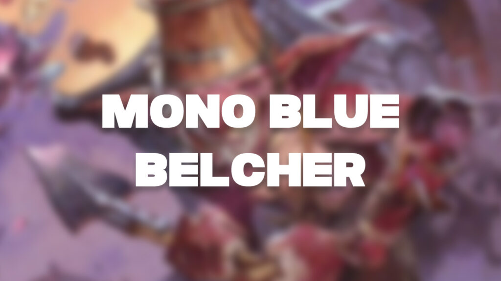 Mono Blue Belcher