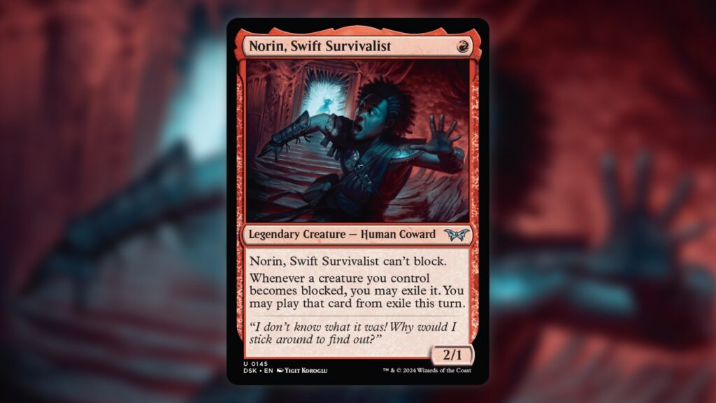 Norin, Swift Survivalist | Duskmourn: House of Horror