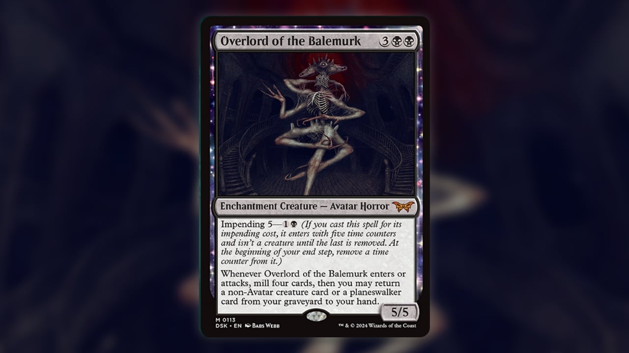 Overlord of the Balemurk | Duskmourn: House of Horror