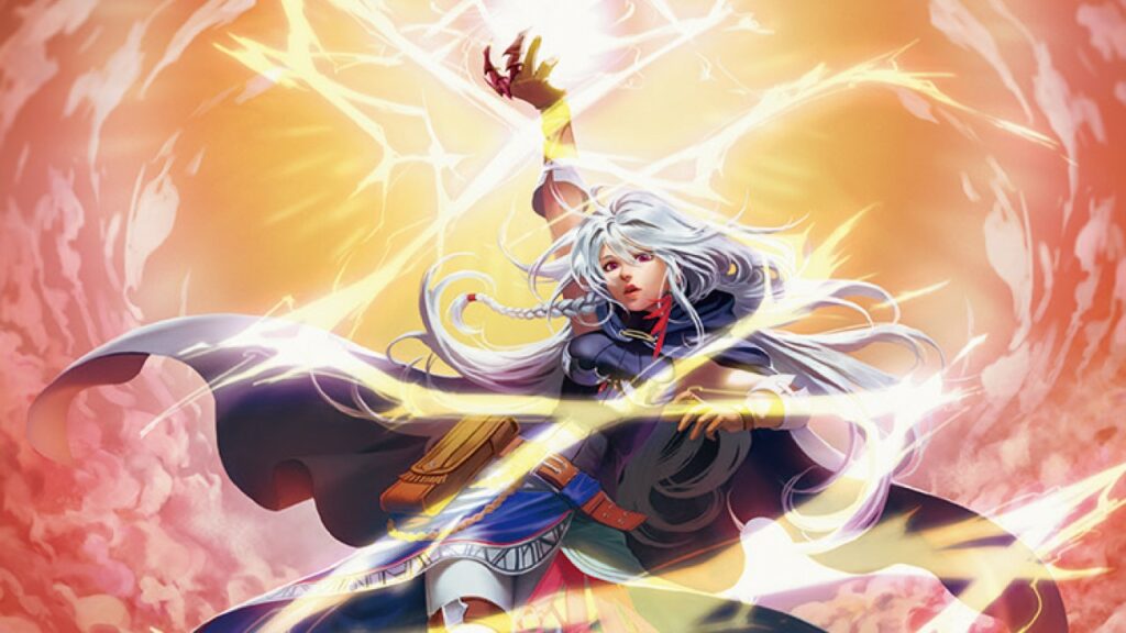 Lightning Helix | Promos | Art by Shiyu