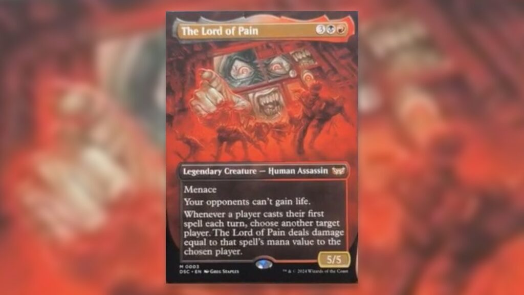 The Lord of Pain | Duskmourn Commander
