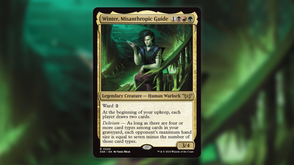 Best Commanders MTG Duskmourn Winter, Misanthropic Guide
