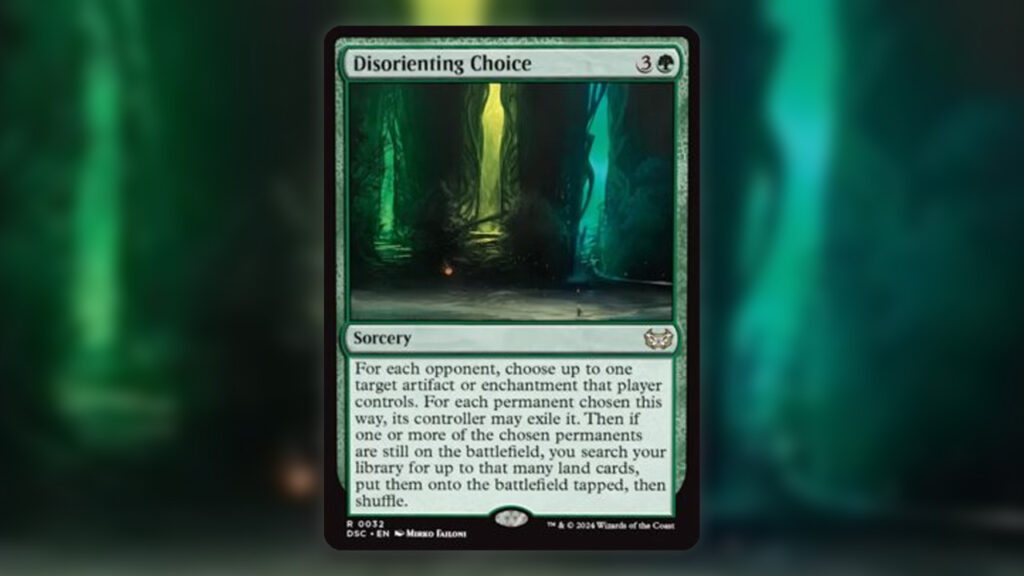 Disorienting Choice