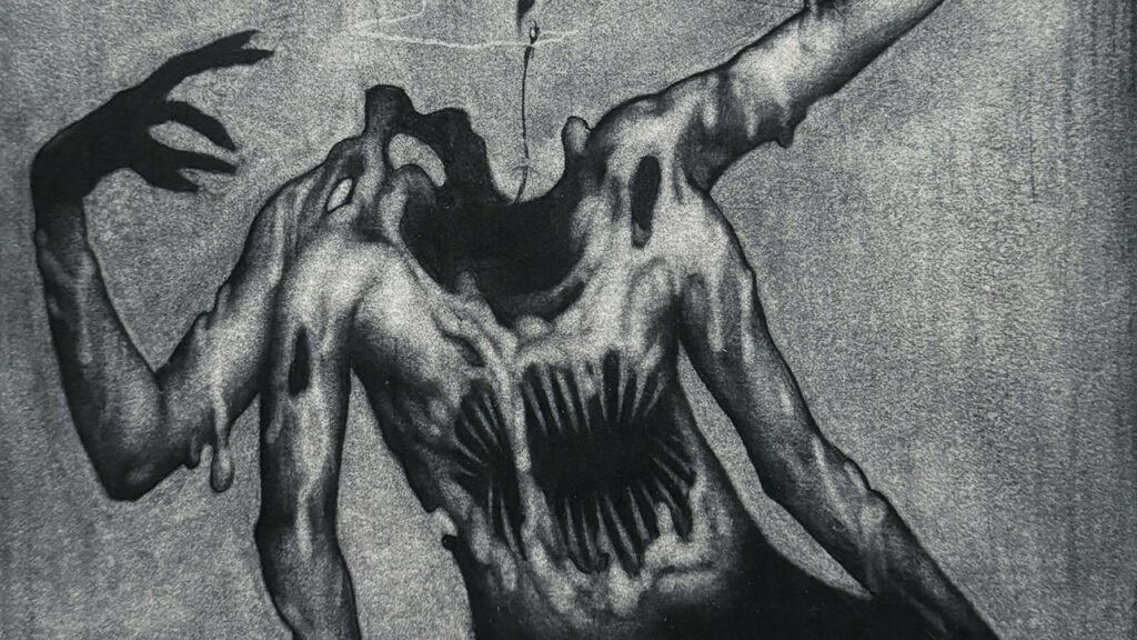 Fear of the Dark | Duskmourn: House of Horror | Art by Sam Wolfe Connelly