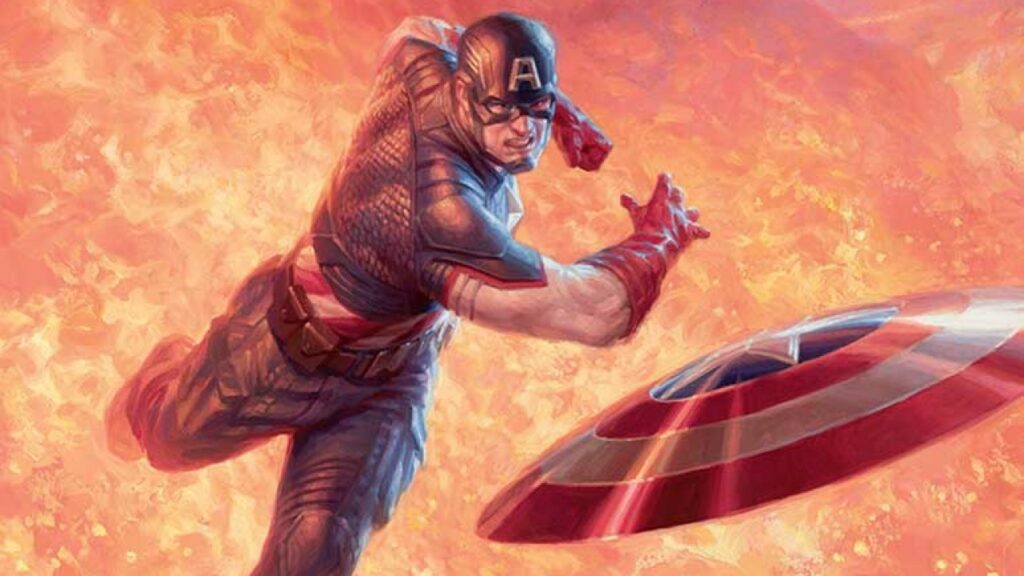 Captain America, First Avenger | Secret Lair | Art by Ryan Pancoast
