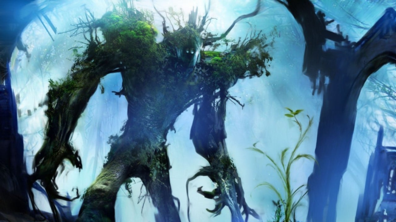 Sylvan Primordial | Gatecrash | Art by Stephan Martiniere
