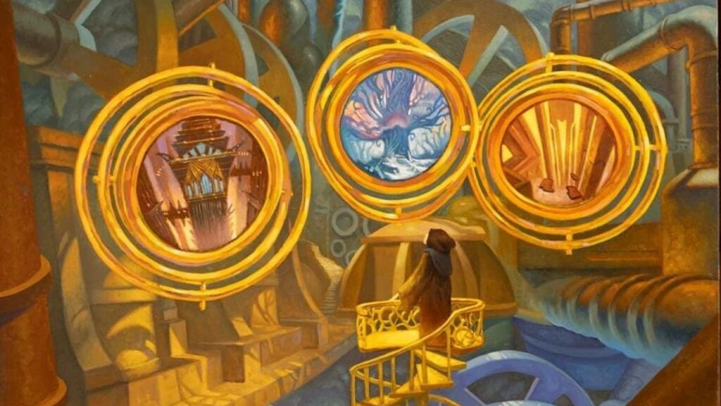 Extraplanar Lens | Commander Masters | Art by Ron Spears