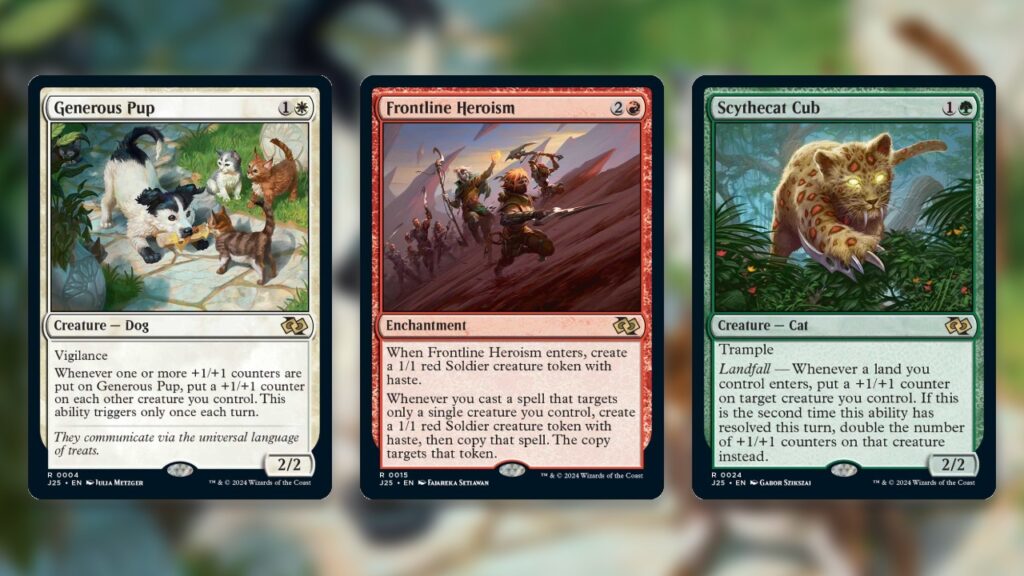 Foundations Jumpstart Spoilers Synergy Pieces