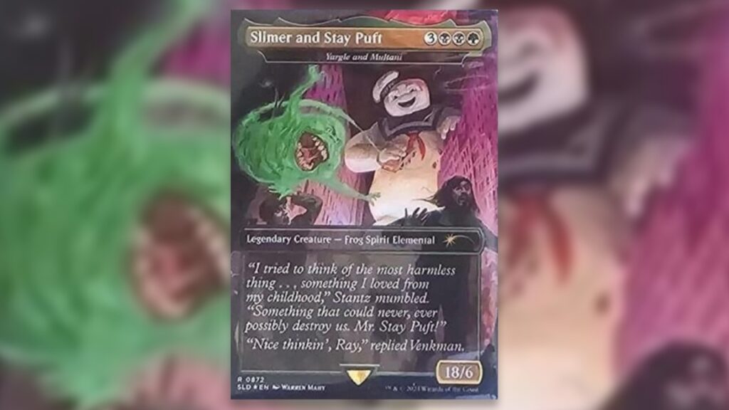 Ghostbusters Bonus Card MTG