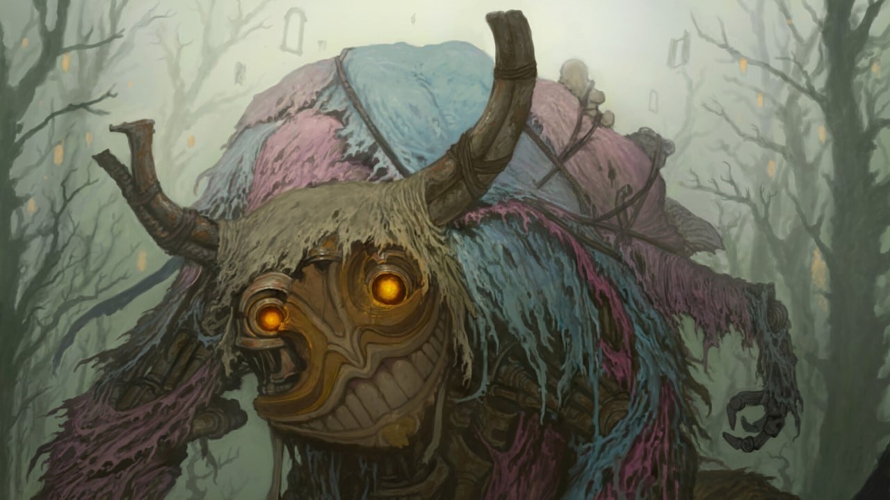 Patchwork Beastie | Duskmourn: House of Horror | Art by John Tedrick