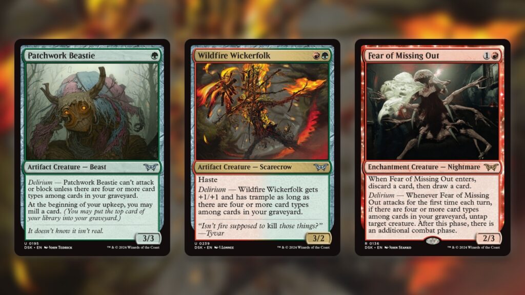 Gruul Delirium MTG Staples
