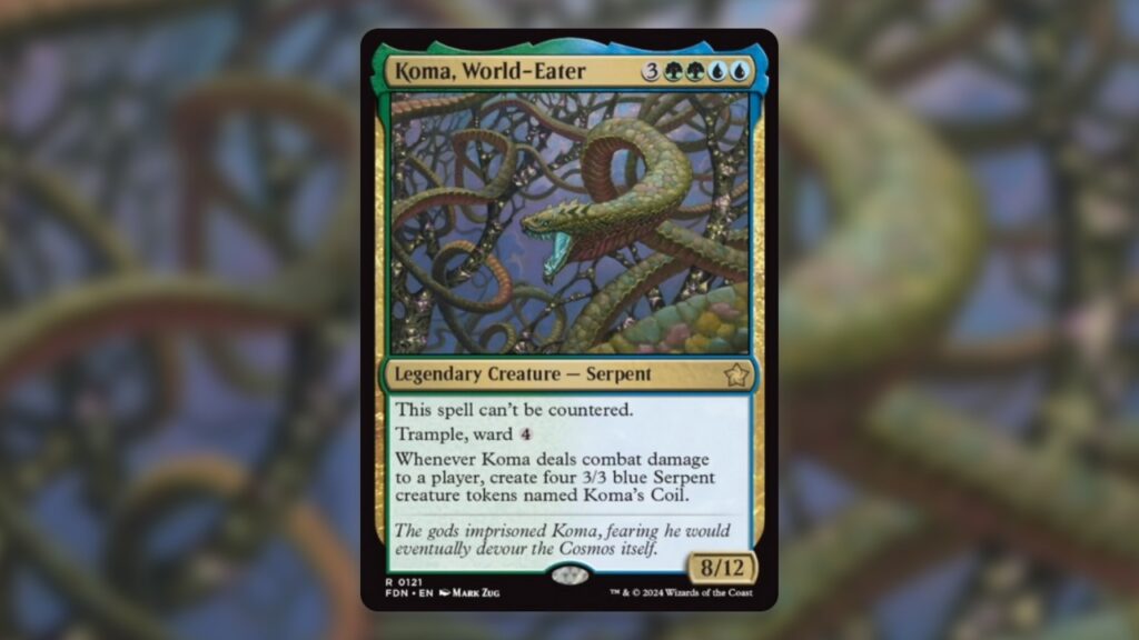 Koma World Eater MTG