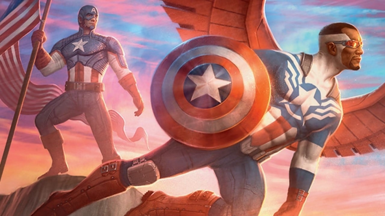 Captain America's Aid | Secret Lair | Art by Howard Lyon