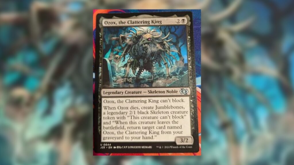 Ozox, the Clattering King MTG