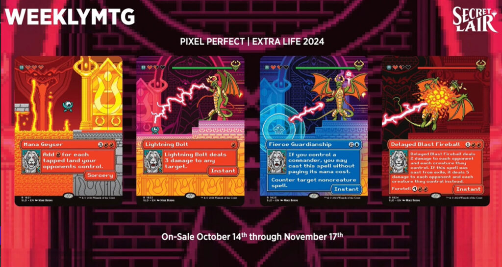 Pixel Perfect Extra Life 2024 Secret Lair