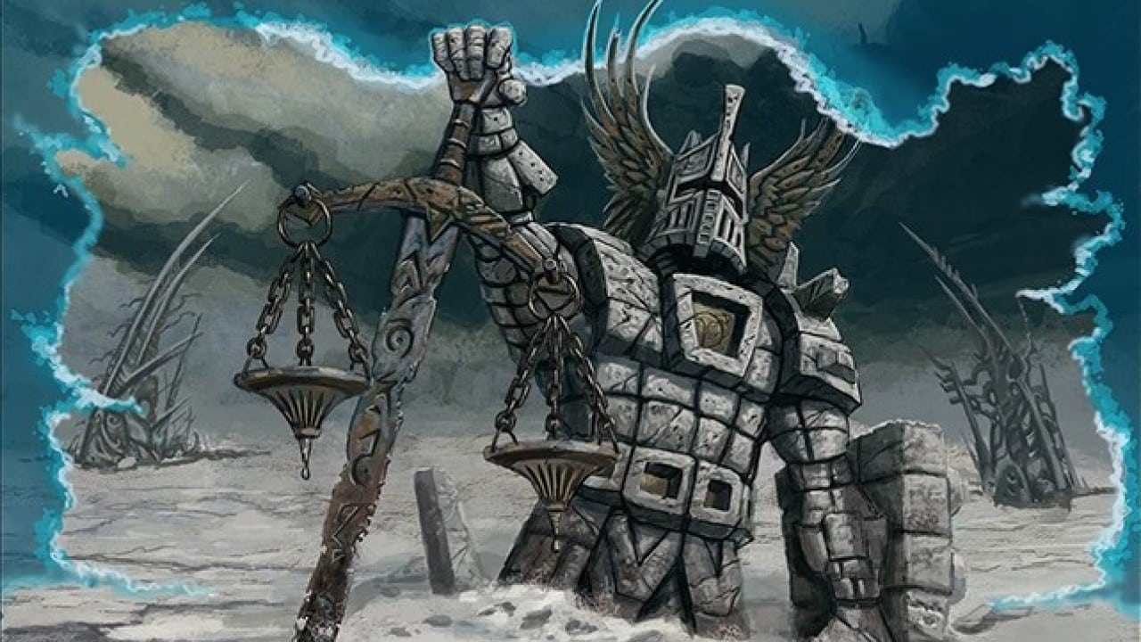 Restore Balance | Time Spiral | Art by Mark Poole
