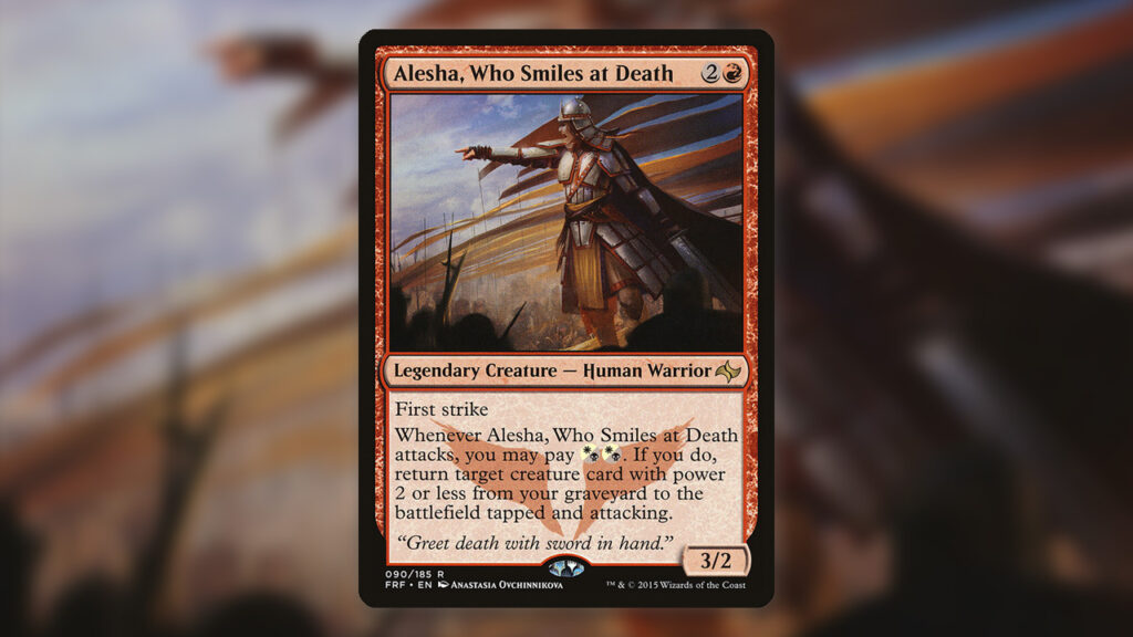 Alesha, Who Smiles at Death