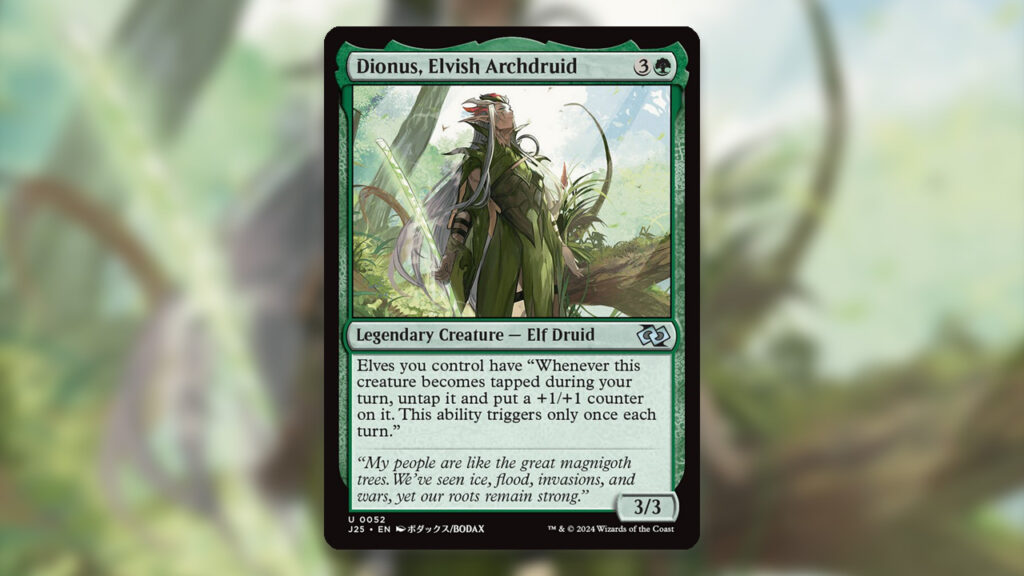 Dionus, Evlish Archdruid